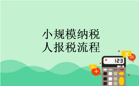 小规模纳税人报税流程